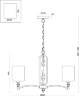 Подвесная люстра Freya FR1007PL-05BS
