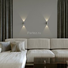 Бра Elektrostandard 40109/LED чёрный/сталь