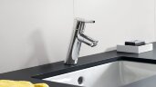Hansgrohe 32053000 Talis Смеситель для раковины, однорычажный, 80, 1/2