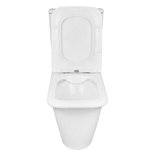 Унитаз-компакт Azario AVERO 660x360х820 напольный, безободковый с бачком и сиденьем микролифт (AZ-31