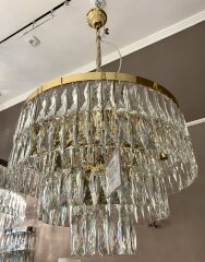 Подвесная люстра Newport 10125+5/C gold