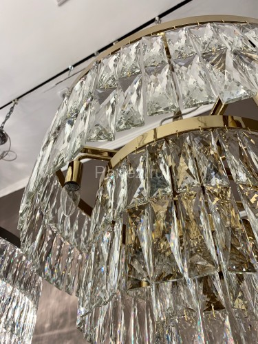 Подвесная люстра Newport 10125+5/C gold