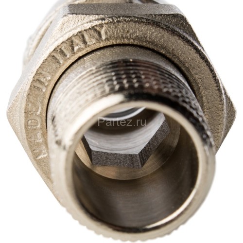 Кран шаровой полнопроходной с американкой 1/2" Stout