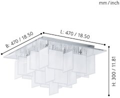 Потолочный светильник Eglo 92727