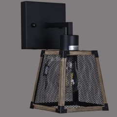Бра ILLUMICO IL1006-1W-05 BK WOOD