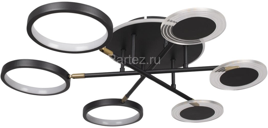 Потолочная люстра Loft It 10164S Black