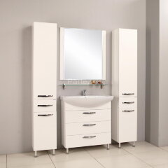 Зеркало AQUATON Ария 80 белое (1A141902AA010)