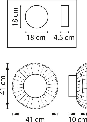 Настенно-потолочный светильник Lightstar 809023