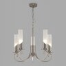 Подвесная люстра Eurosvet 60117/5 никель