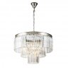 Подвесная люстра iLamp 7383/8P NICKEL
