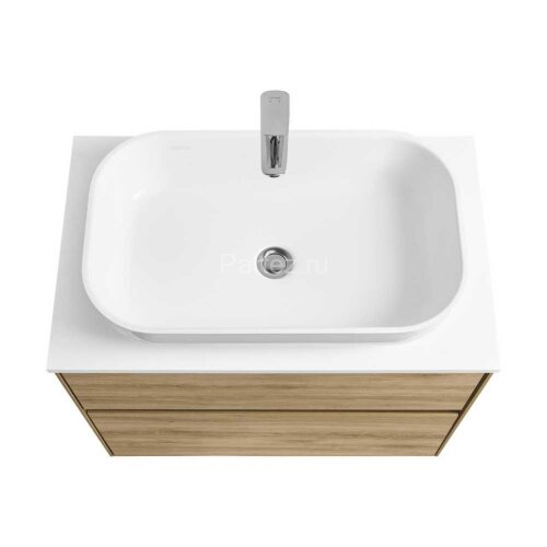 Столешница под раковину Aquaton Либерти 75 белый глянец (1A281003LY010)