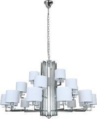 Подвесная люстра Newport 35412+6+3/C chrome без абажуров