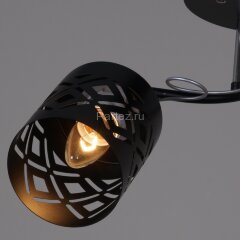 Потолочная люстра Reluce 08267-0.3-03 BK+CR