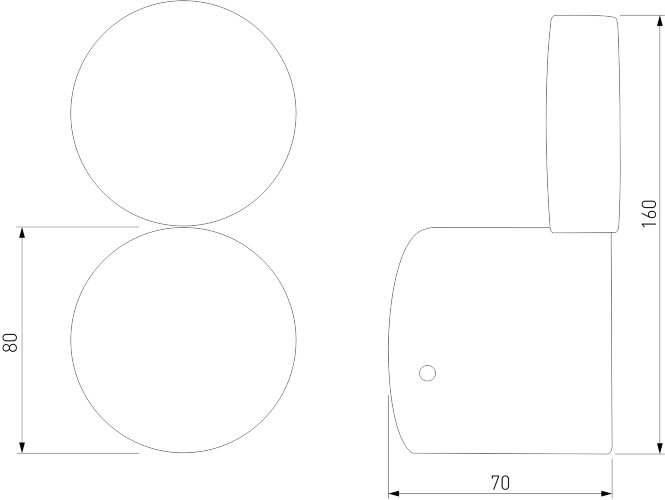Настенный светильник Elektrostandard 40131/LED золото
