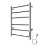Полотенцесушитель электрический AZARIO PARMA 500/600 6 секций, диммер справа, хром (AZ10856)