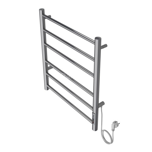 Полотенцесушитель электрический AZARIO PARMA 500/600 6 секций, диммер справа, хром (AZ10856)