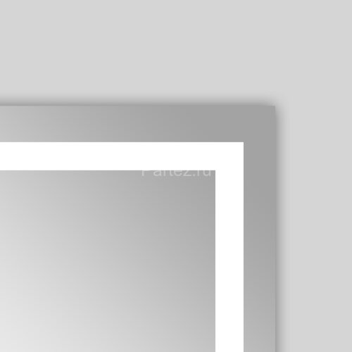 Зеркало AZARIO Lines 600х800 с подсветкой, сенсорный выключатель с функцией диммера, подогрев (AZ-Z-