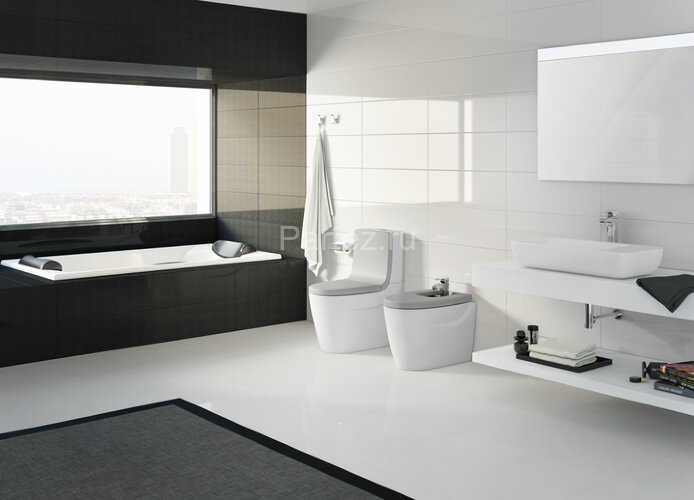 Z KHROMA Биде напольное, 610 мм