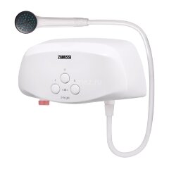 Водонагреватель электрический Zanussi 3-logic S (5.5 kW) - душ