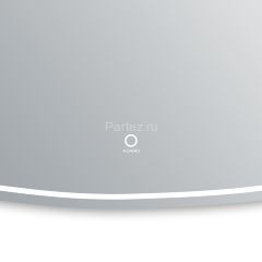 Зеркало AZARIO Vilnius 600х600 с подсветкой, сенсорный выключатель с функцией диммера (AZ-Z-015CS)