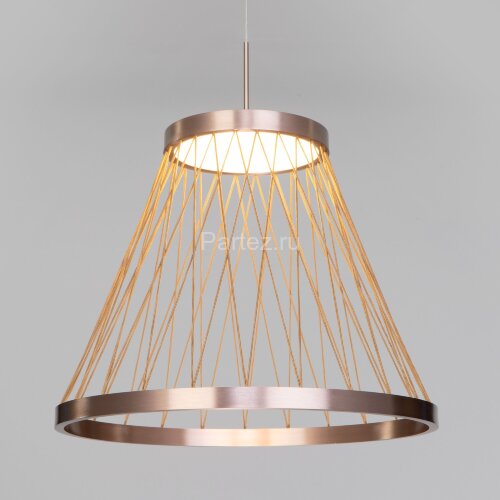 Подвесной светильник Eurosvet 40016/1 LED коричневый