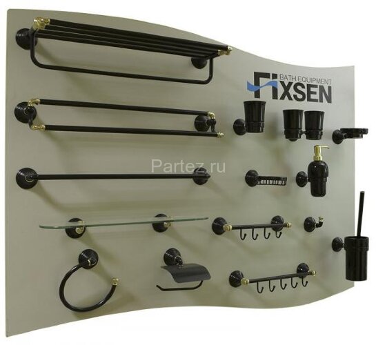 Крючок Fixsen Luksor, Черный (FX-71605B)