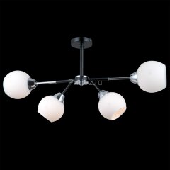 Потолочная люстра ILLUMICO IL0715-4CSQ-24 BK CR LIBRA