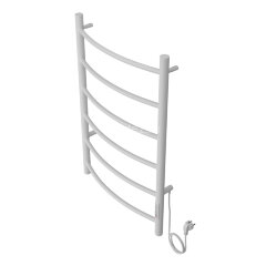 Полотенцесушитель электрический AZARIO VERONA 500/800 6 секций, диммер справа, белый (AZ04858W)