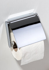 Держатель туалетной бумаги Keuco Plan с крышкой, хром (14960010000)