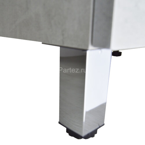 Комплект тумба Loranto Florena 60 600х470х810 напольная, с раковиной Azario Leon, светлый бетон (CS0