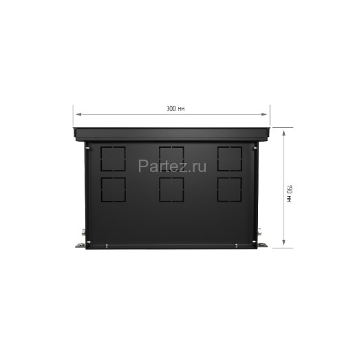 Конвектор внутрипольный Royal Thermo ATRIUM-190/300/1800-DG-U-DB