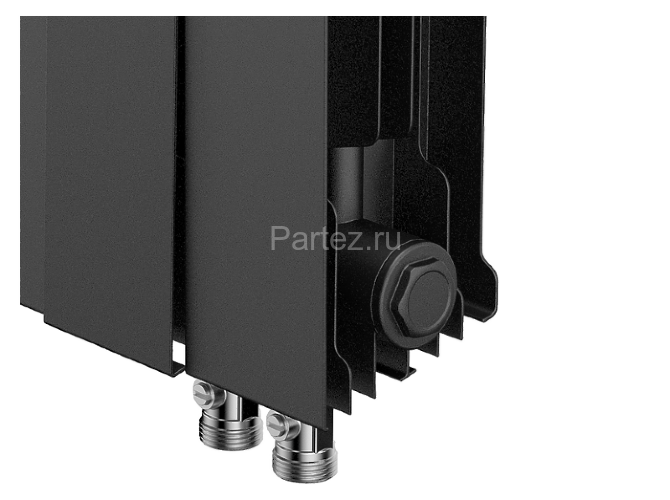 Радиатор Royal Thermo PianoForte 300 /Noir Sable - 8 секц. VDR