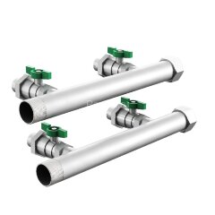 Напорный и всасывающий коллектор для установок Grundfos CMBE TWIN 1 1/4&quot;