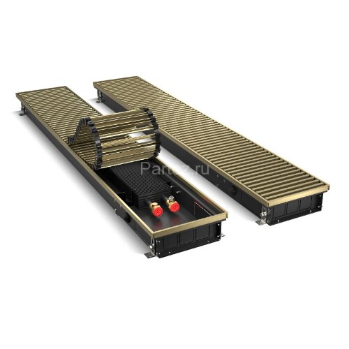 Конвектор внутрипольный Royal Thermo ATRIUM-75/200/2200-DG-U-LB