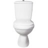 Унитаз-компакт Суперкомпакт Стандарт вертикальный выпуск, с сиденьем, белый (47301110322)