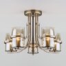 Потолочная люстра Eurosvet 60085/5 античная бронза
