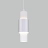 Подвесной светильник Eurosvet 50204/1 LED белый / серебро
