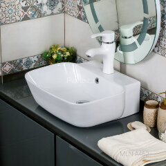 Накладная раковина melana mln-a462