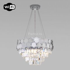 Подвесная люстра Eurosvet 10124/5 хром