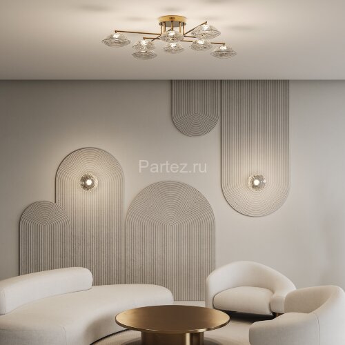 Настенный светильник Eurosvet 50389/1 LED латунь