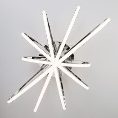 Потолочная люстра Eurosvet 90100/5 хром