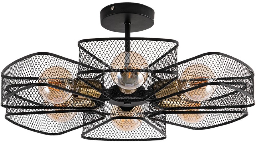 Потолочная люстра Arte Lamp A7044PL-6BK