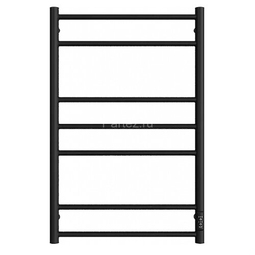 Полотенцесушитель электрический ДВИН L neo 80/50 К диммер, чёрный матовый (4656759179175)