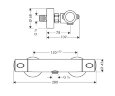 13261000 XX Термостат для душа Ecostat 1001 SL, ВМ, ½’ (снят с пр-ва)