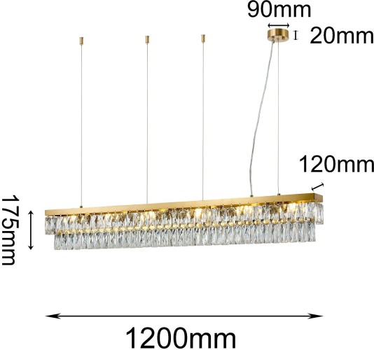 Подвесная люстра Favourite 4090-6P