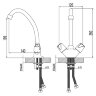 Смеситель для кухни Lemark Dance LM2404C