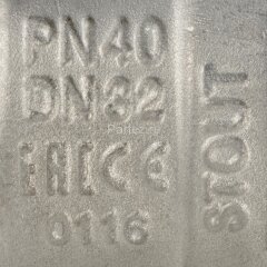 Кран шаровой полнопроходной НР/НР бабочка 1. 1/4" Stout