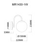 Бра MyFar MR1430-1W