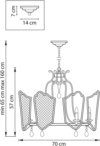 Подвесная люстра Lightstar 744077
