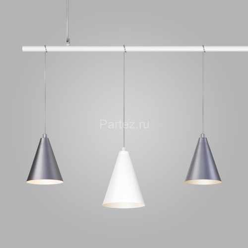 Подвесной светильник Eurosvet 50088/5 белый/серебро